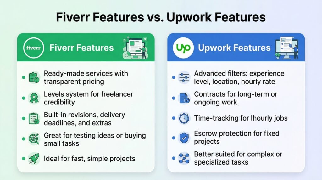 upwork vs fiverr