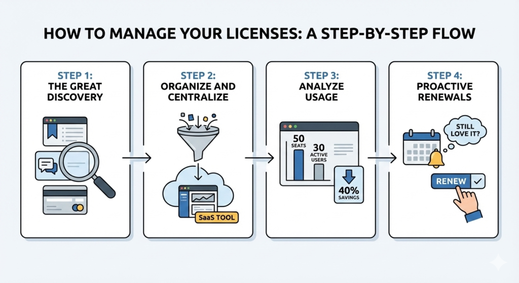 SaaS License Management (2026): A Simple Guide for Beginners SaaS license management