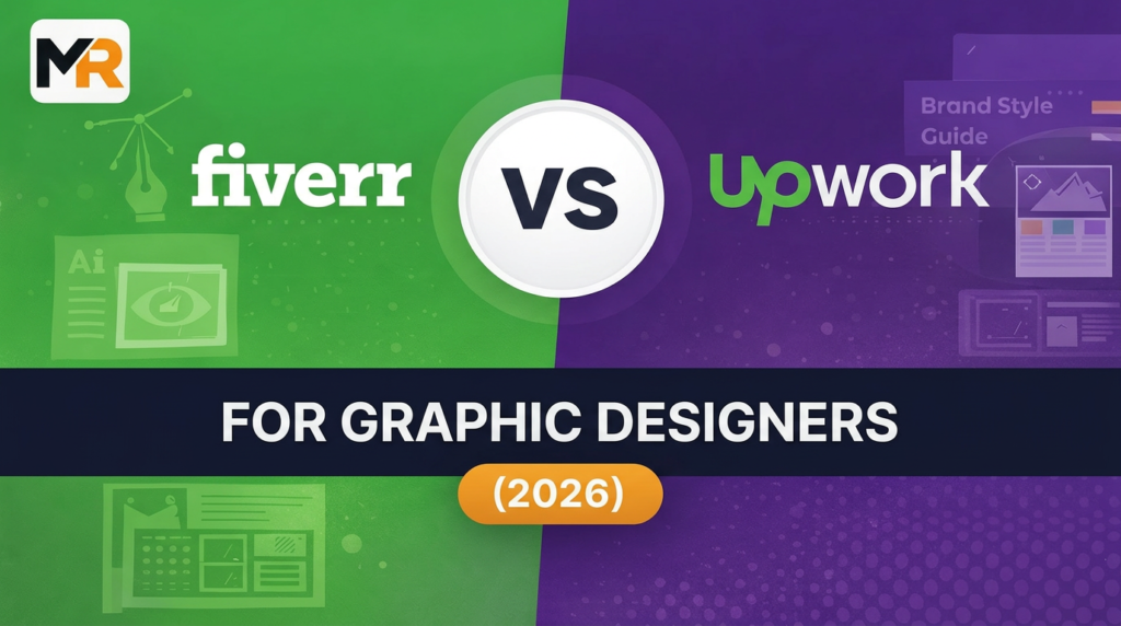Fiverr vs Upwork for Graphic Designers ||2026 How Do They Work? upwork vs fiverr