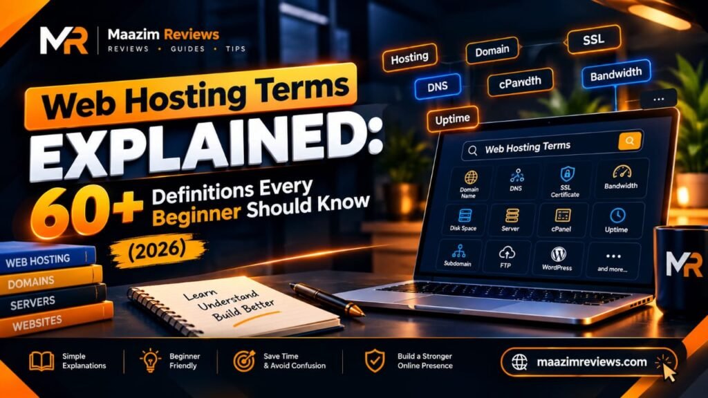Web Hosting Terms Explained: 60+ definitions every beginner should know 2026 featured image